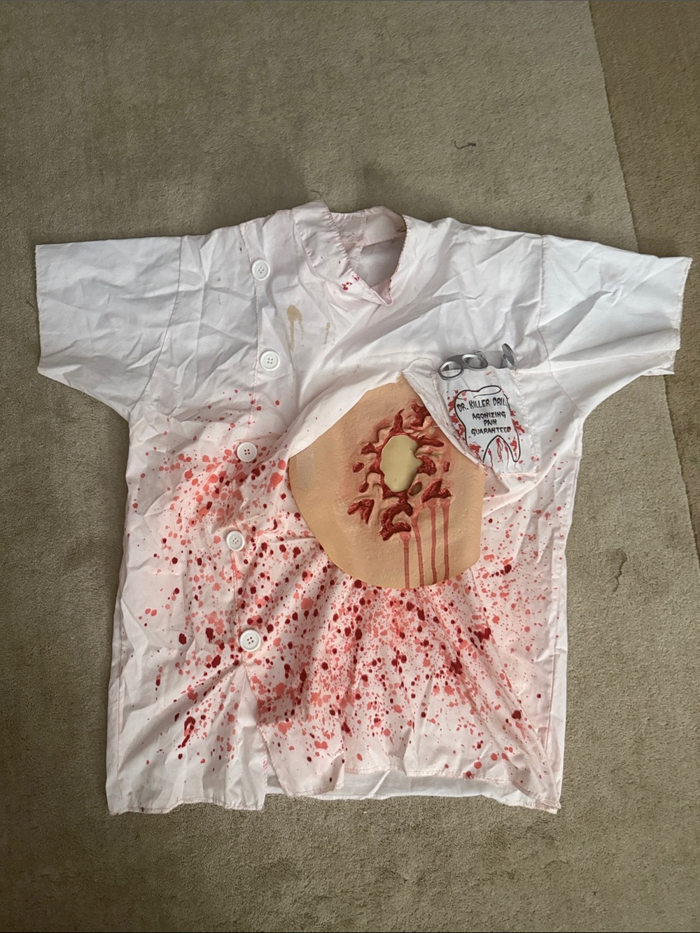 Halloween Crazy Doctor Costume
